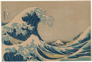 immagine che rappresenta l'onda di HOKUSAI
